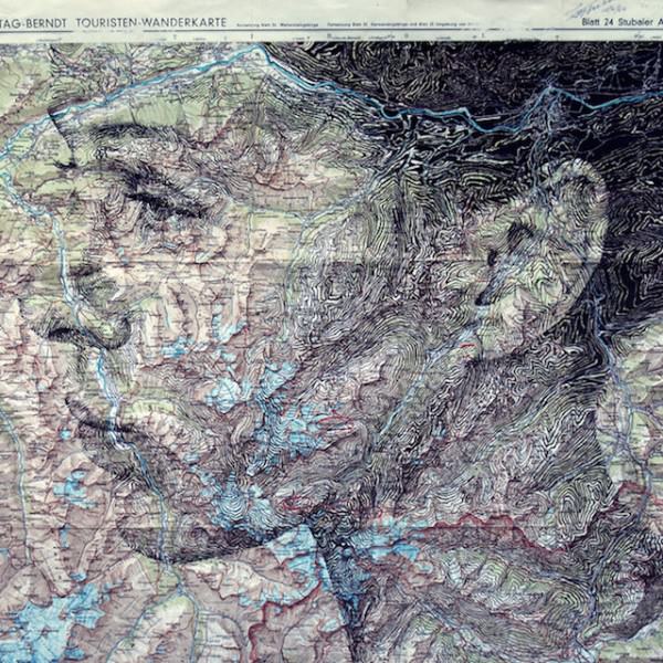 Maps Portraits by Ed Fairburn Art + Graphics 