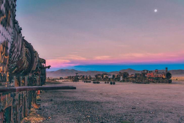 Amazing Cemetery of Abandoned Trains in Bolivia by Chris Staring Photography 