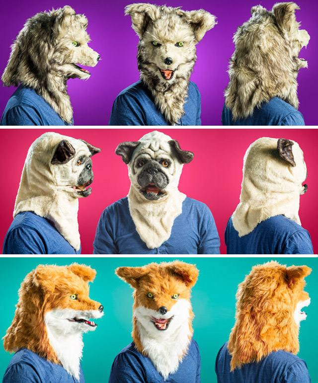 With These Animal Masks You Can Talk Realistically Funny 