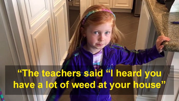 This Dad Asked His Daughter To Explain Why She Told Teachers He Grew Weed, And It’s Hard Not To Laugh Funny 
